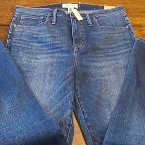 Madewell 10” high rise skinny denim worn once